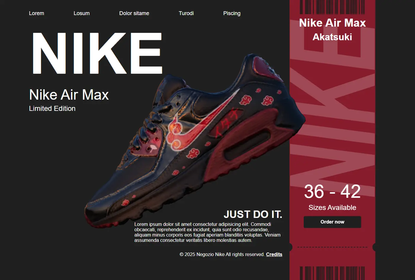 Anteprima Fake Nike Store 3D